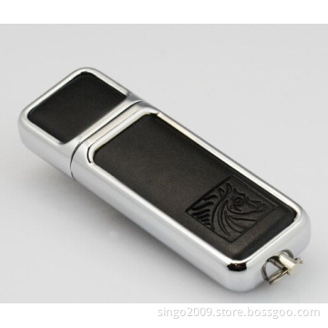Fashionable and Beautiful Leather USB Flash Drive